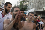 NEWS - FlÃ¼chtlinge demonstrieren in Athen