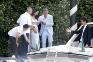 EXKLUSIV - Comersee: Die Clooneys gehen mit Bill Murray zum Dinner