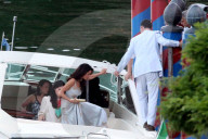 EXKLUSIV - Comersee: Die Clooneys gehen mit Bill Murray zum Dinner