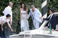 EXKLUSIV - Comersee: Die Clooneys gehen mit Bill Murray zum Dinner