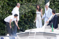 EXKLUSIV - Comersee: Die Clooneys gehen mit Bill Murray zum Dinner