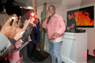 PEOPLE - Promis an der Eröffnung des 'OUE Skyspace' in LA