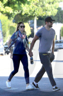 PEOPLE - Emily Blunt und John Krasinski nach der Geburt ihres zweiten Kindes in LA unterwegs