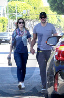 PEOPLE - Emily Blunt und John Krasinski nach der Geburt ihres zweiten Kindes in LA unterwegs
