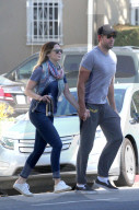 PEOPLE - Emily Blunt und John Krasinski nach der Geburt ihres zweiten Kindes in LA unterwegs