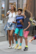 PEOPLE - Heidi Klum mit Ihren Kindern in New York unterwegs