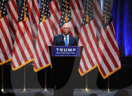 NEWS - Donald Trump und Mike Pence in LA