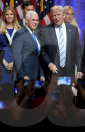 NEWS - Donald Trump und Mike Pence in LA