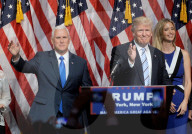 NEWS - Donald Trump und Mike Pence in LA