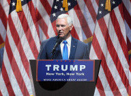 NEWS - Donald Trump und Mike Pence in LA