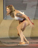 EXKLUSIV - Tove Lo dreht ein Music Video in Downtown LA