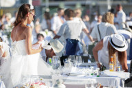 FEATURE - 'Dinner in White' zu Ehren der Olympischen Winterspiele 2006 in Italien