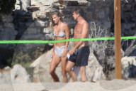 EXKLUSIV - Nina Agdal turtelt mit Leonardo DiCaprio am Beach von Malibu