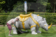 FEATURE - Es steht ein Nashorn im Park von Yorkshire