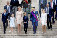 Belgische Royals am Nationalfeiertag 