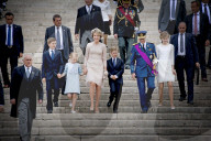 Belgische Royals am Nationalfeiertag 