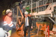 NEWS - Lyon Turin: Einweihung des Tunnels 'Saint-Martin-La-Porte'