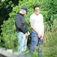 EXKLUSIV - Chris Evans muss mal für kleine Jungs