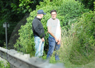 EXKLUSIV - Chris Evans muss mal für kleine Jungs
