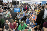 NEWS - US-Wahlen: Anti-Trump Demonstranten in Florida