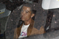 PEOPLE - Cristiano Ronaldo benutzt den Hintereingang beim Besuch im Nice Guy