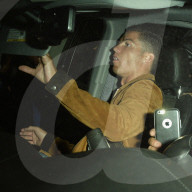 PEOPLE - Cristiano Ronaldo benutzt den Hintereingang beim Besuch im Nice Guy