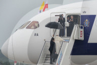 NEWS - Polen: Papst Franziskus wird am Flughafen von Krakau verabschiedet