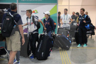 OLYMPIA 2016 - Viel Betrieb am Flughafen von Rio - Ankunft der Athleten