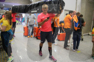 OLYMPIA 2016 - Viel Betrieb am Flughafen von Rio - Ankunft der Athleten