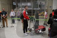 OLYMPIA 2016 - Viel Betrieb am Flughafen von Rio - Ankunft der Athleten