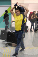 OLYMPIA 2016 - Viel Betrieb am Flughafen von Rio - Ankunft der Athleten