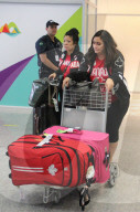 OLYMPIA 2016 - Viel Betrieb am Flughafen von Rio - Ankunft der Athleten