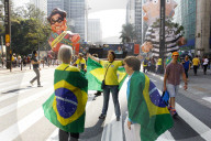 NEWS - Sao Paulo: Proteste pro und kontra Präsidentin Dilma Rousseff