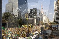 NEWS - Sao Paulo: Proteste pro und kontra Präsidentin Dilma Rousseff
