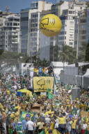 NEWS - Sao Paulo: Proteste pro und kontra Präsidentin Dilma Rousseff