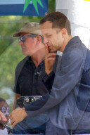 PEOPLE - Giovanni Ribisi bei der Dreharbeit von 'Sneaky Pete' in NYC
