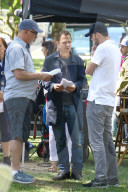 PEOPLE - Giovanni Ribisi bei der Dreharbeit von 'Sneaky Pete' in NYC
