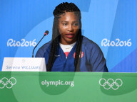 OLYMPIA 2016 - Serena Willams bei Ihrer Ankunft in Rio
