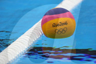 OLYMPIA 2016 - USA Frauen Wasserball Training