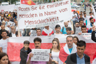 NEWS - Deutschland: Jesidische Demonstration in Berlin