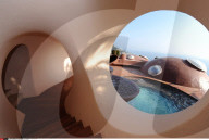 Palais Bulle, villa owned by Pierre Cardin.