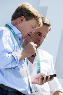 PEOPLE - König Willem Alexander eifert in Rio mit den Ruderern mit