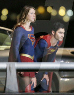 EXKLUSIV - Superman trifft Supergirl: Tyler Hoechlin und Melissa Benoist