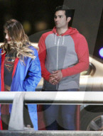 EXKLUSIV - Superman trifft Supergirl: Tyler Hoechlin und Melissa Benoist