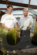 Sir Richard Branson beim Launch der Great Barrier Reef Initiative in Sydney