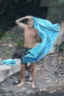 EXKLUSIV - Justin Bieber gut gelaunt zusammen mit Freunde auf Hawaii
