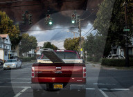 NEWS - New York: Brand in einer Pneu-Verwertungsfabrik