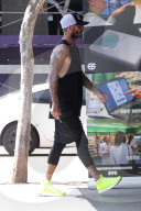 EXKLUSIV - David Beckham besucht mit Brooklyn den SoulCycle 