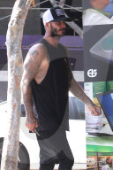EXKLUSIV - David Beckham besucht mit Brooklyn den SoulCycle 