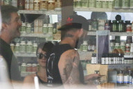 EXKLUSIV - David Beckham besucht mit Brooklyn den SoulCycle 